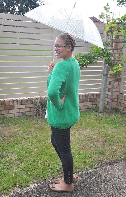Green With Envy Cardigan