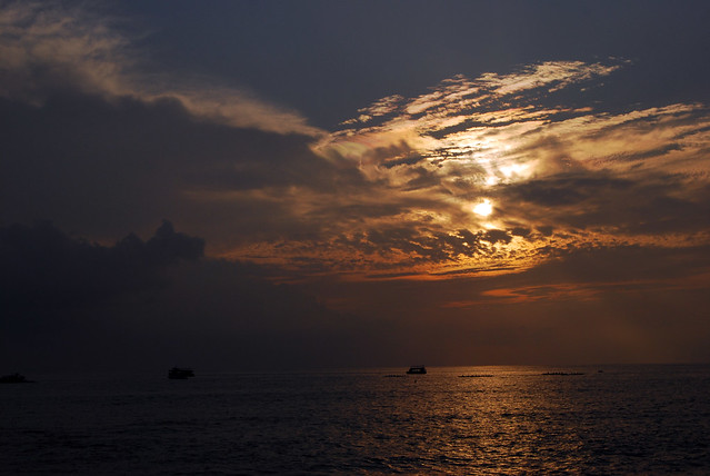 Sunset on Oneo Bay