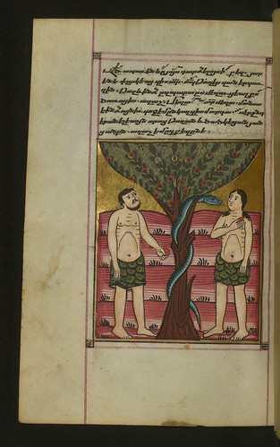 Hymnal, Adam and Eve, Walters Manuscript W.547, fol. 49v by Walters Art Museum Illuminated Manuscripts