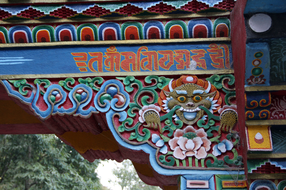 Buddhist Monastery in Darjeeling, India