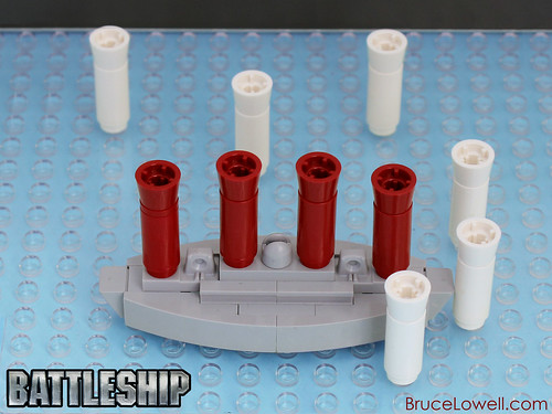 LEGO Battleship Sunk!