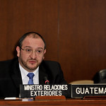 Foreign Minister of Guatemala Proposes "Alternative Strategies for Combating Drugs" as the Central Theme of the 43rd OAS General Assembly