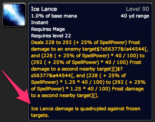 Ice Lance - Spell - World of Warcraft