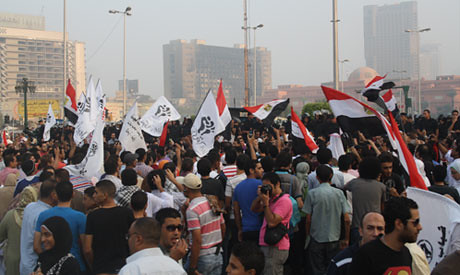 Members of the April 6 Youth Movement in Egypt. The organization is celebrating its fifth anniversary. by Pan-African News Wire File Photos