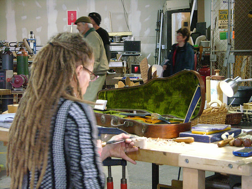 Minne-Faire 2013 violin woodworking