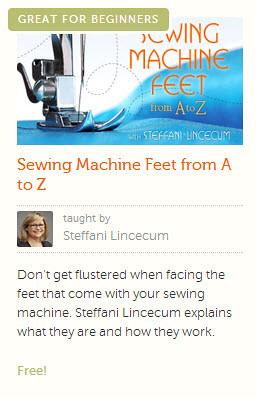 sewing machine feet from a to z