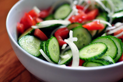Cucumber Tomato Salad 1