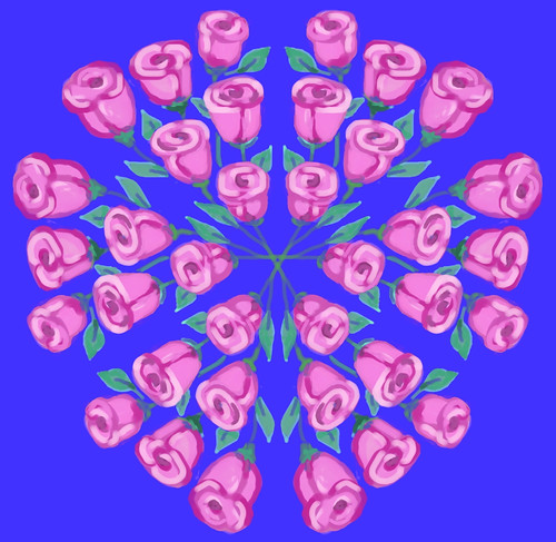 Kaleidoscope Roses by randubnick