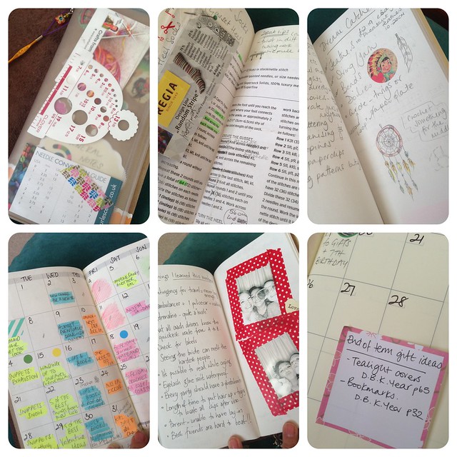 How I use my Midori Traveler's Notebook for crafting & blogging