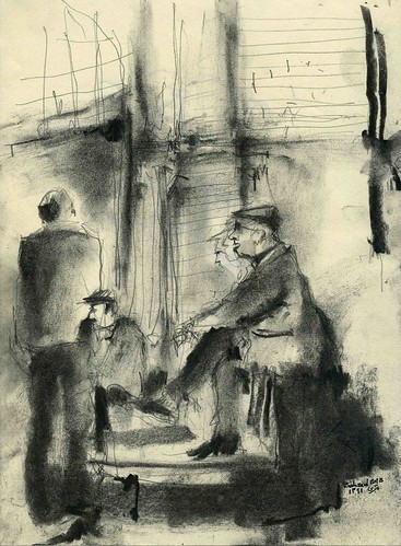 Bazaar- The Oldmen (2) by Behzad Bagheri Sketches