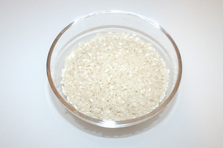 01 - Zutat Risottoreis / Ingredient rice