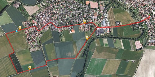 Runtastic-Route: Rund um Hahnheim