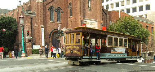 My first San Francisco Cablecar sighting!