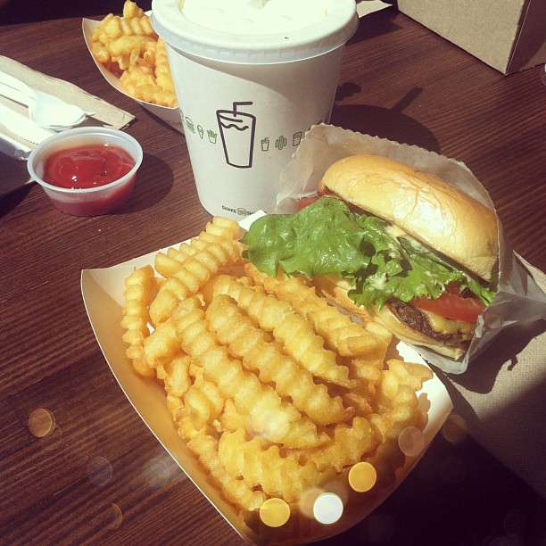 Tried @shakeshack for the first time today. 