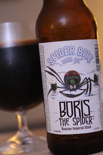 Spider Bite Beer Co. Boris the Spider