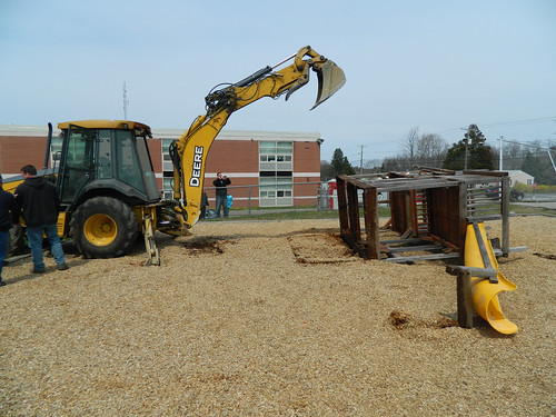 Ansonia Playground Demolition