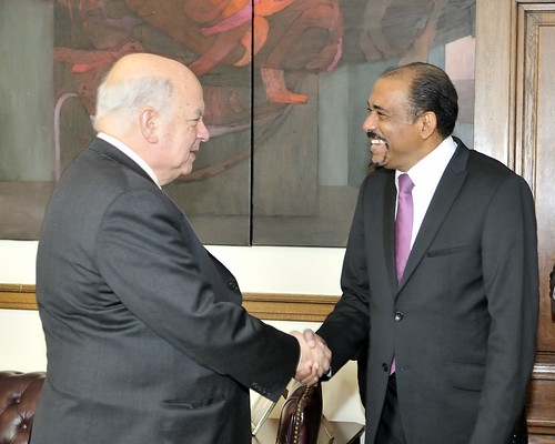 Secretary General of the OAS Received the Executive Director of UNAIDS