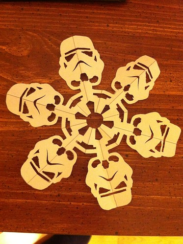 Stormtrooper Snowflake #photoaday by acmacom