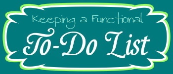 Keeping a Functional To-Do List