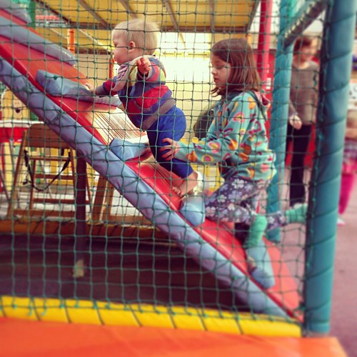 He liked soft play very much indeed.