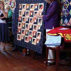 Margaret and her quilts by Scrappy quilts
