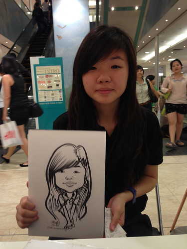 caricature live sketching for Takashimaya Good Friday Special - 31