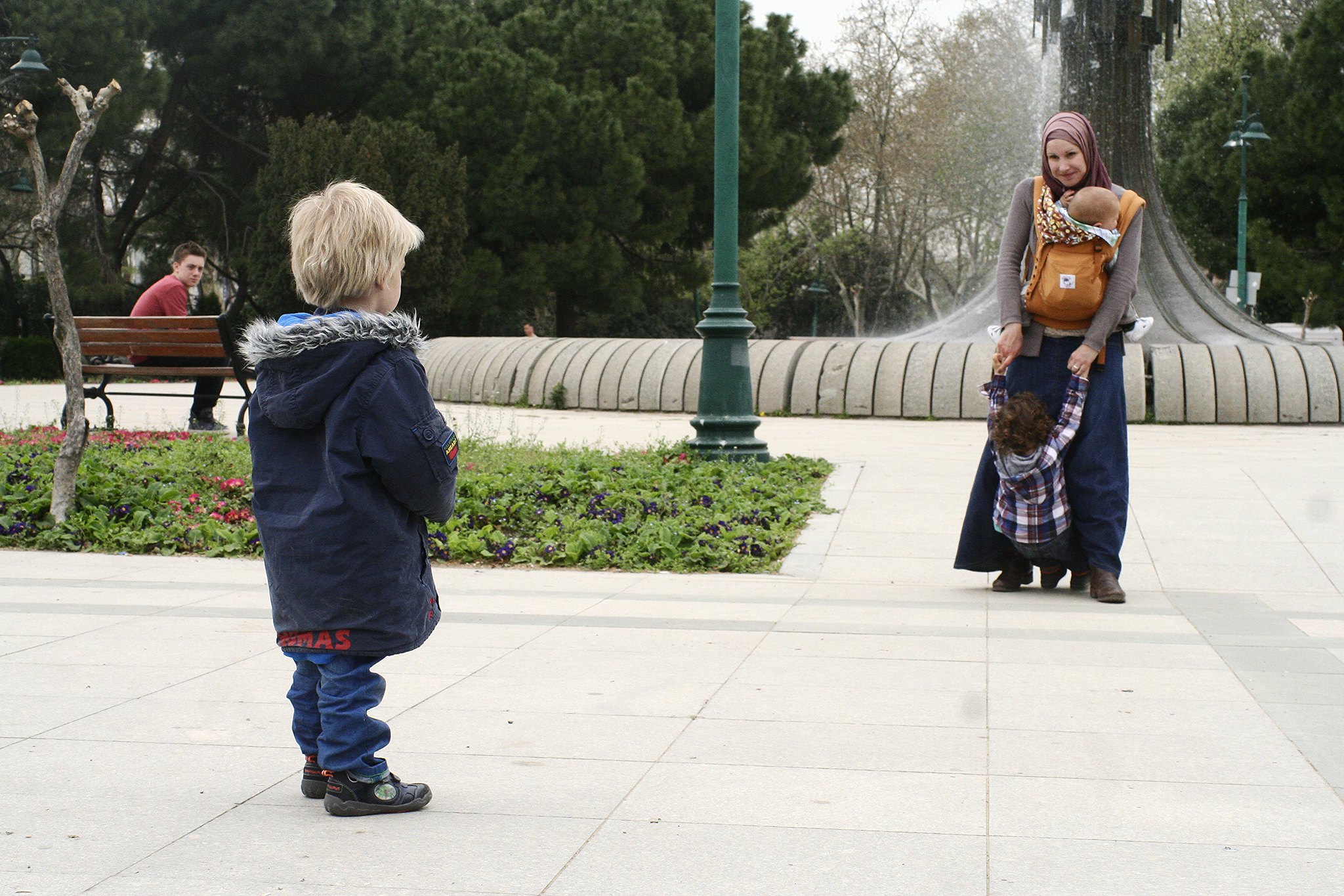 Ruskin, Anton, Suzie and K in Gezi Park