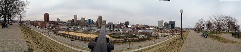 The Inner Harbor from Federal Hill
