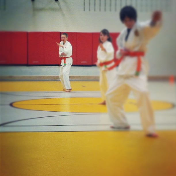 Going for green belt!! #karate #fingerscrossed #dayonedone #shashasha #cmig365apr