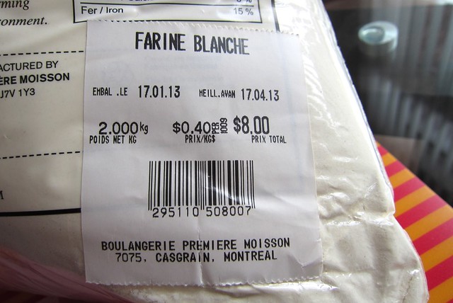 201304 premiere moison white flour price tag
