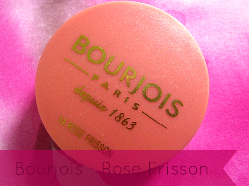 A picture of Bourjois blush in 54 rose frisson.