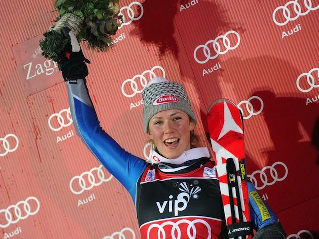 Mikaela Shiffrin wins overall WC slalom