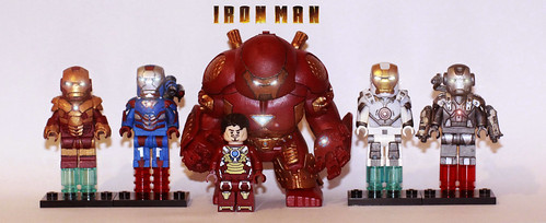 ⎡MINIFIGS FACTORY⎦Custom Iron Man Mark 39  Lego Minifigure