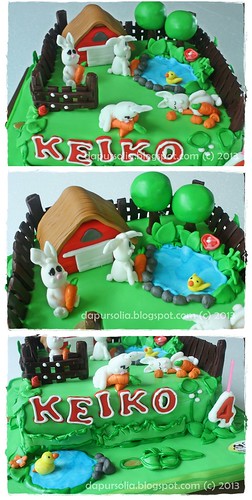 Rabbit Cake for Keiko
