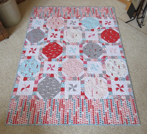 Sherbet Pips and Peppermint Snowballs quilt