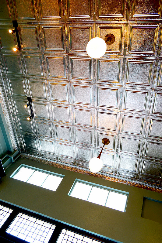 Tin Tiled Ceiling