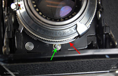 Zeiss Super Ikonta III Removing the Shutter