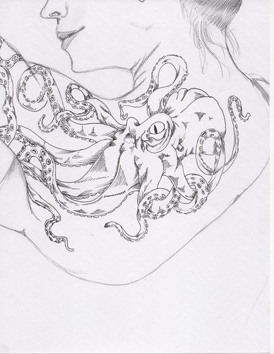 Octopus tattoo! by AnnieTangerine
