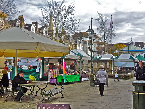 Saturday Market, Horsham by Irene.B.