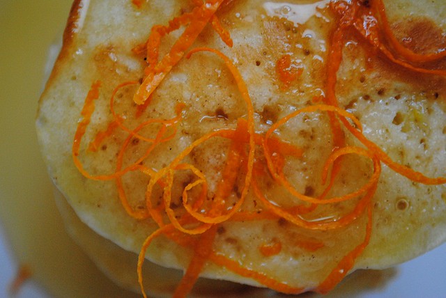 Buttermilk Pancakes with Orange Zest | My Halal Kitchen