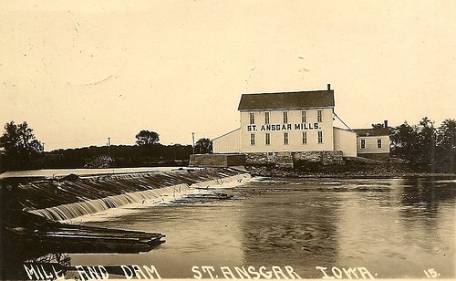 St. Ansgar, Iowa, Dam, Mill