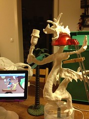 Discord Lamp… I just hope it will ever stand somehow… #mlpfim #discordlamp