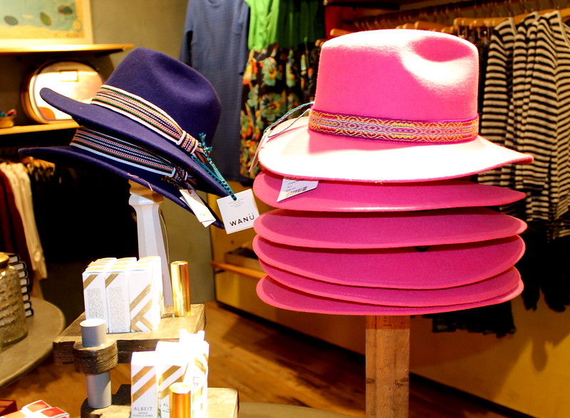 Anthropologie pink hat