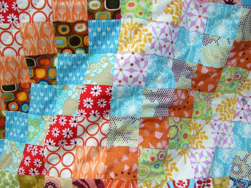 Quilting with perle cotton