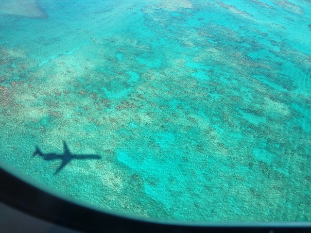 Arrival in Paradise #plane #shadow #travel