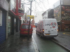 DPD and another van