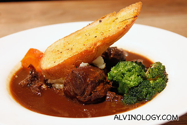 Beef stew at Canopy