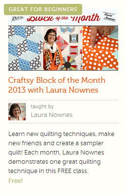 2013 block of the month by laura nownes