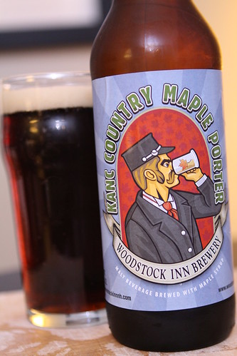 Woodstock Inn Brewery Kanc County Maple Porter