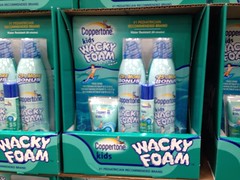 Seen at Costco: Coppertone Wacky Foam